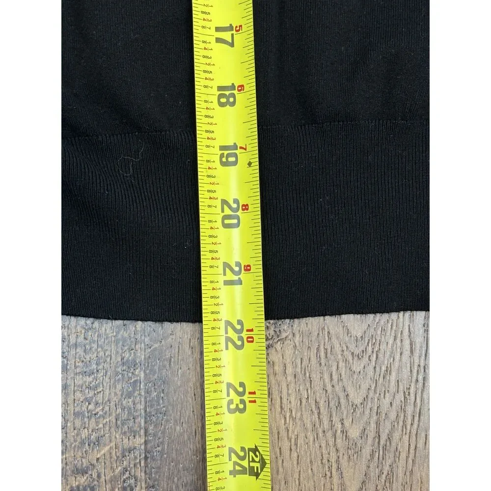 Zara womems Black long sleeve pullover sweater large